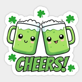 St Patty's Cheer Sticker